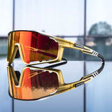 Polarized Outdoor Multicolor Goggle Sunglasses