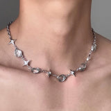 Hip-Hop Star Zircon Necklace