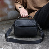 Cowhide Soft Leather Crossbody Bag