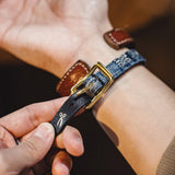 سوار جلدي خمر