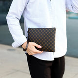 Soft PU Leather Geometric Clutch Bag