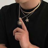 مجموعة قلادة قلادة STARFISH