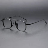 Square Single Beam Pilot Optical Eyeglasses