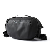Oxford Solid Oval Crossbody Bag