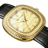 Vintage Classic Square Quartz Watch
