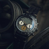 Black Round Sports Style Watch