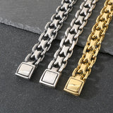Collier Homme Double Chaîne Zéro