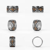 Ancient Historical Stainless Steel Ring