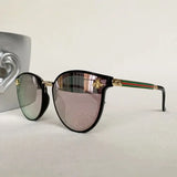 Black & Gold Honey Vision Sunglasses