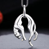 Smooth Surface Cheetah Amulet Pendant