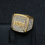 Hip Hop Bling Iced Out Ring