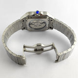 Square Roman Number Dial Watch