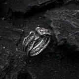 Dark Scorpion Metal Open Ring