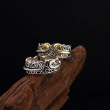 Retro Wukong Spell Headband Open Ring