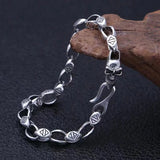 Punk Skull Hollow Chain Bracelet