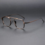 Square Single Beam Pilot Optical Eyeglasses