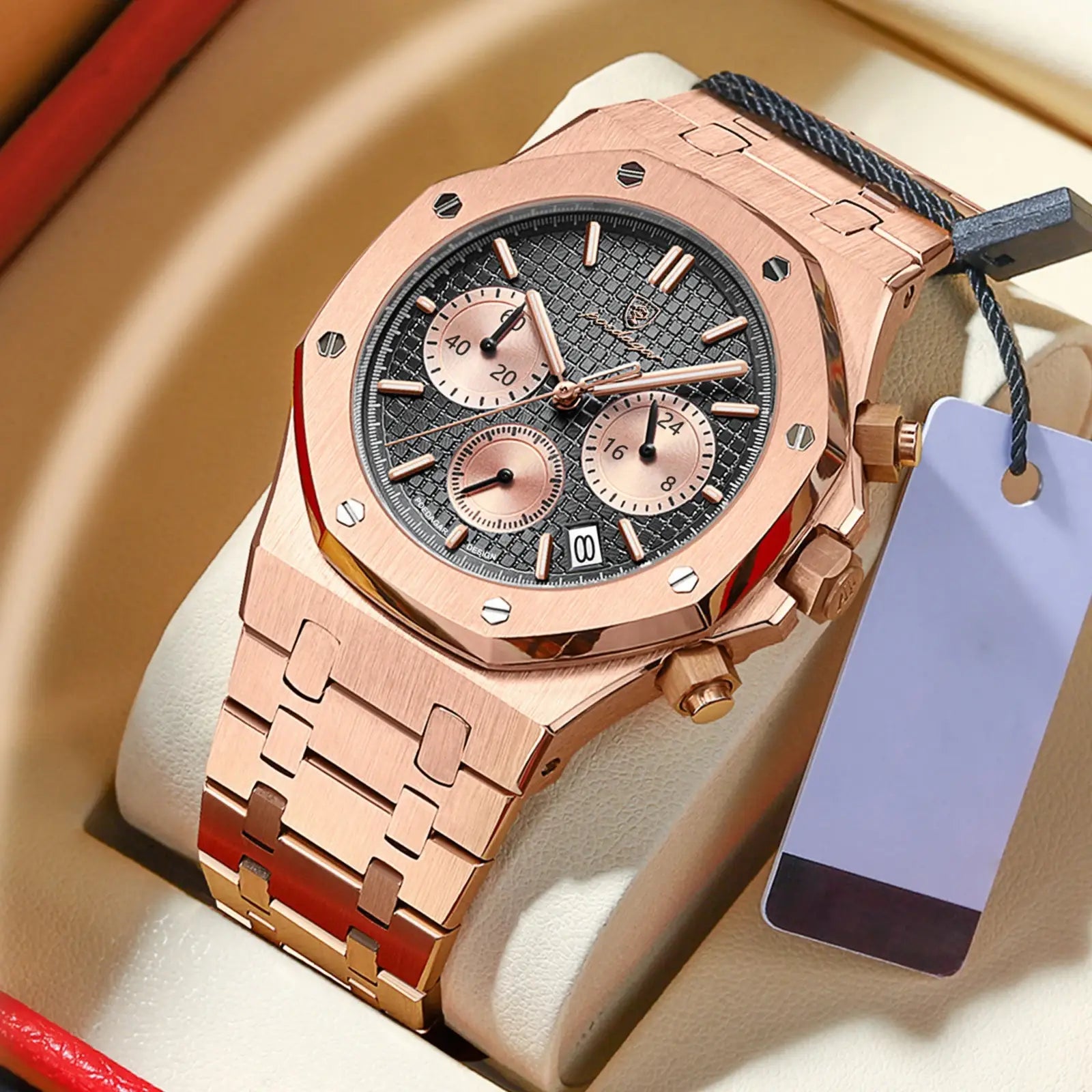 Bold Caspian Chronograph Watch