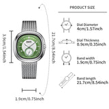 Artisanal Stainless Steel Classic Watch