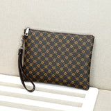 Soft PU Leather Geometric Clutch Bag