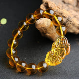 Pixiu Ethnic Stone Beaded Bracelet