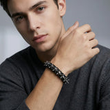 Rock Punk Dragon Spine Woven Bracelet