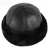 Arctic Noir Fleece-Lined Fur Hat