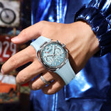 Chronograph Luminous Numberless Watch