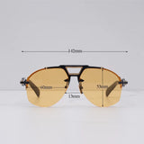 Luxury Statement Vintage Sunglasses