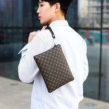 Soft PU Leather Geometric Clutch Bag