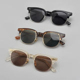 Classic Semi-Rimmed Sunglasses