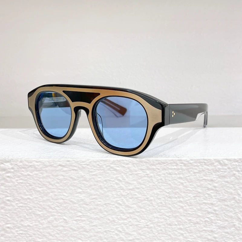 Gradient Thick Acetate Sunglasses