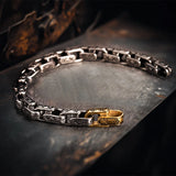 Retro Old Style Link Chain Bracelet
