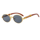 Vintage Luxe Round Sunglasses