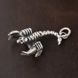 Scorpion Skull Sterling Silver Pendant