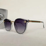Black & Gold Honey Vision Sunglasses
