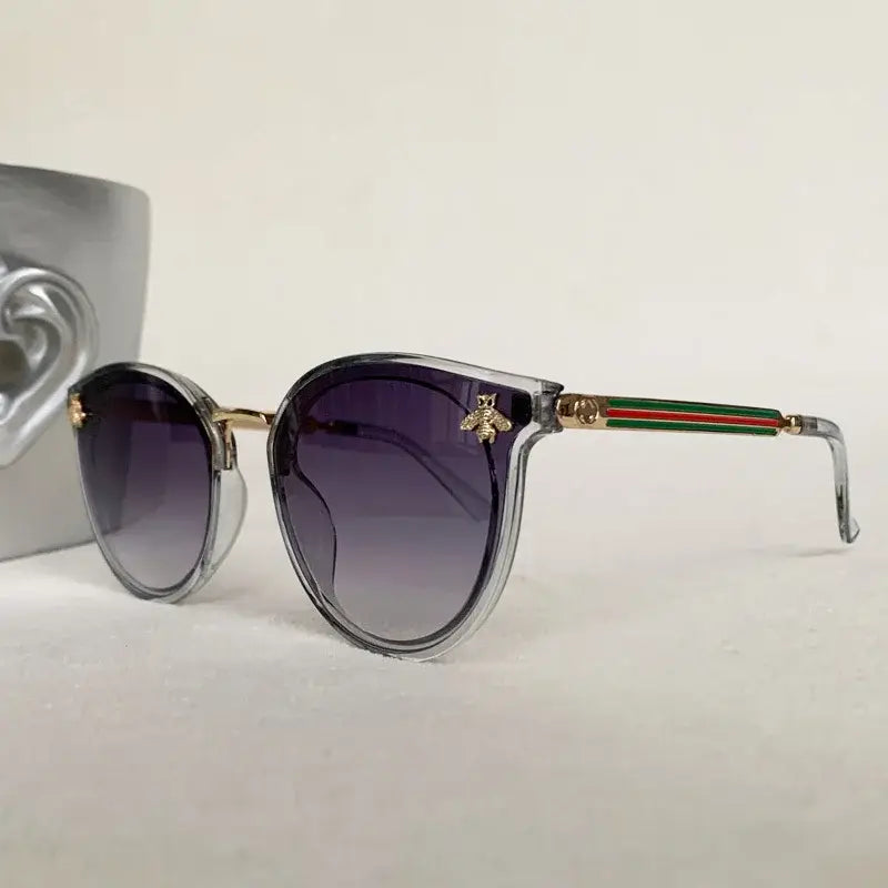 Black & Gold Honey Vision Sunglasses