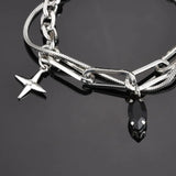 Simple Stacked Snake Chain Bracelet