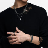 Cyberpunk Style Multilayer Chain Bracelet