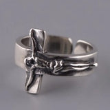 Cross Jesus Crucifixion Ring