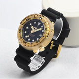 Luxury Round Numberless Men's Watch