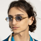 Bold Ray Rimless Sunglasses