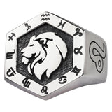 925 Sterling Silver Zodiac Sign Ring
