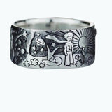 Old School Cartoon Ring