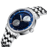 Lunar Moon Phase Automatic Mechanical Watch