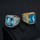 Royal Cut Gemstone Statement Ring