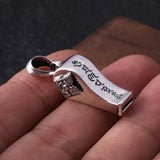 Mantra Blowable Whistle Pendant