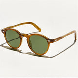 Round Polarized Vintage Sunglasses