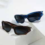 Square Mirror Lens Outdoor Sunglasses