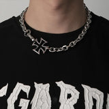 Sacred Spark Cross Necklace