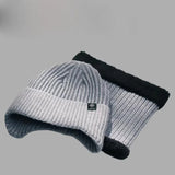 Knitted Solid Thick Beanie